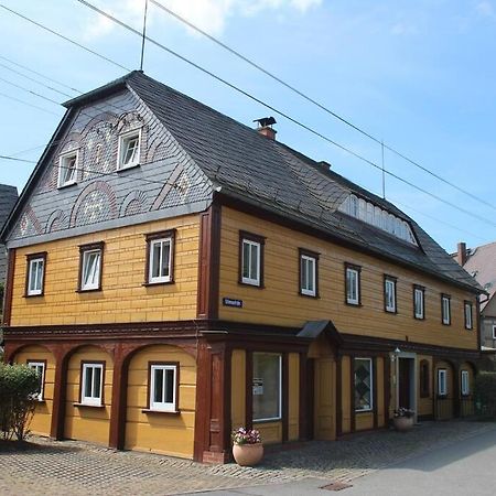 Rustikales Studio-Apartment Blockstube Im Haus Selma Großschönau Exterior foto