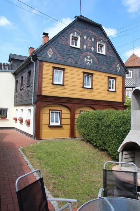 Rustikales Studio-Apartment Blockstube Im Haus Selma Großschönau Exterior foto